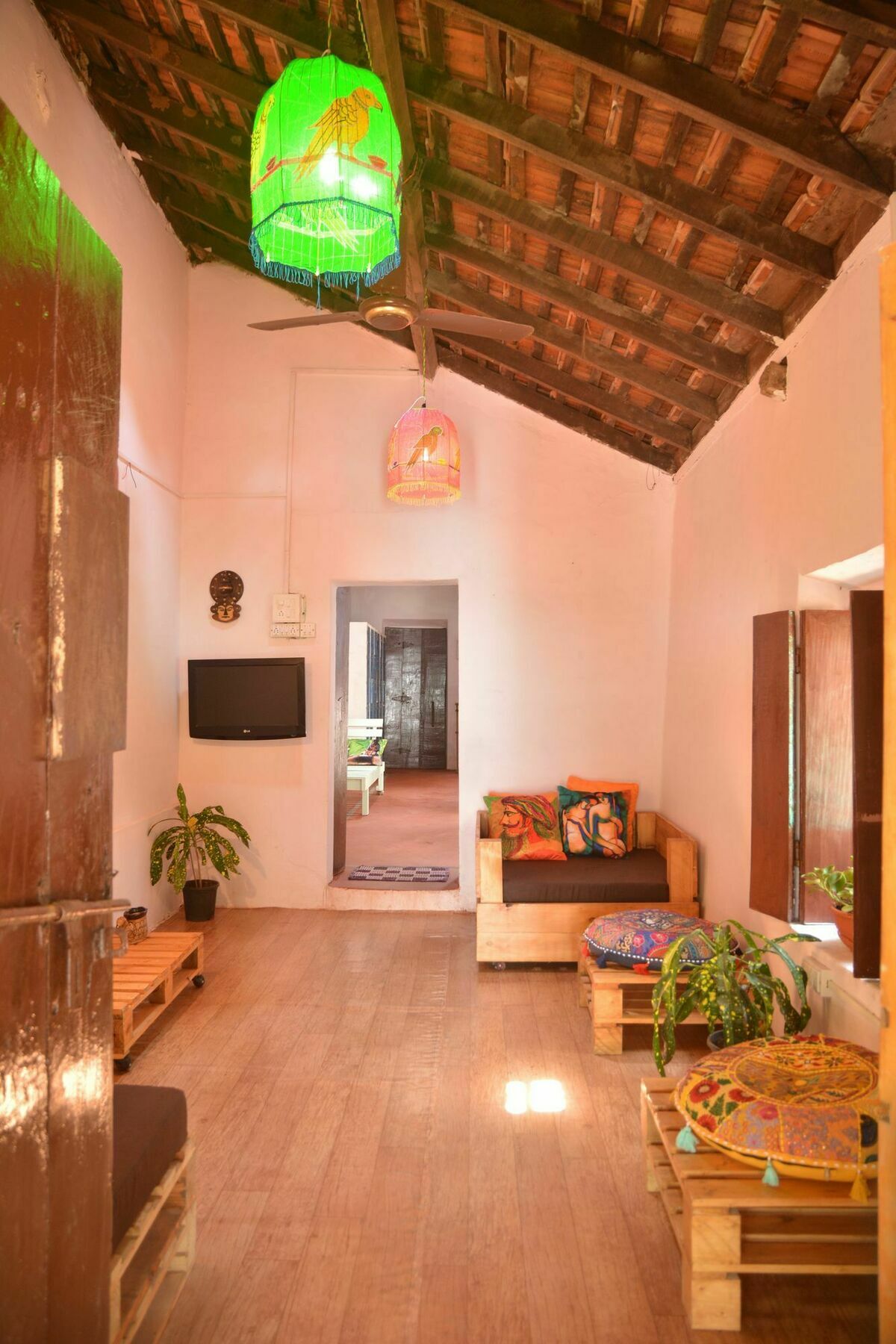 Folklore Hostel Goa Vagator Eksteriør billede