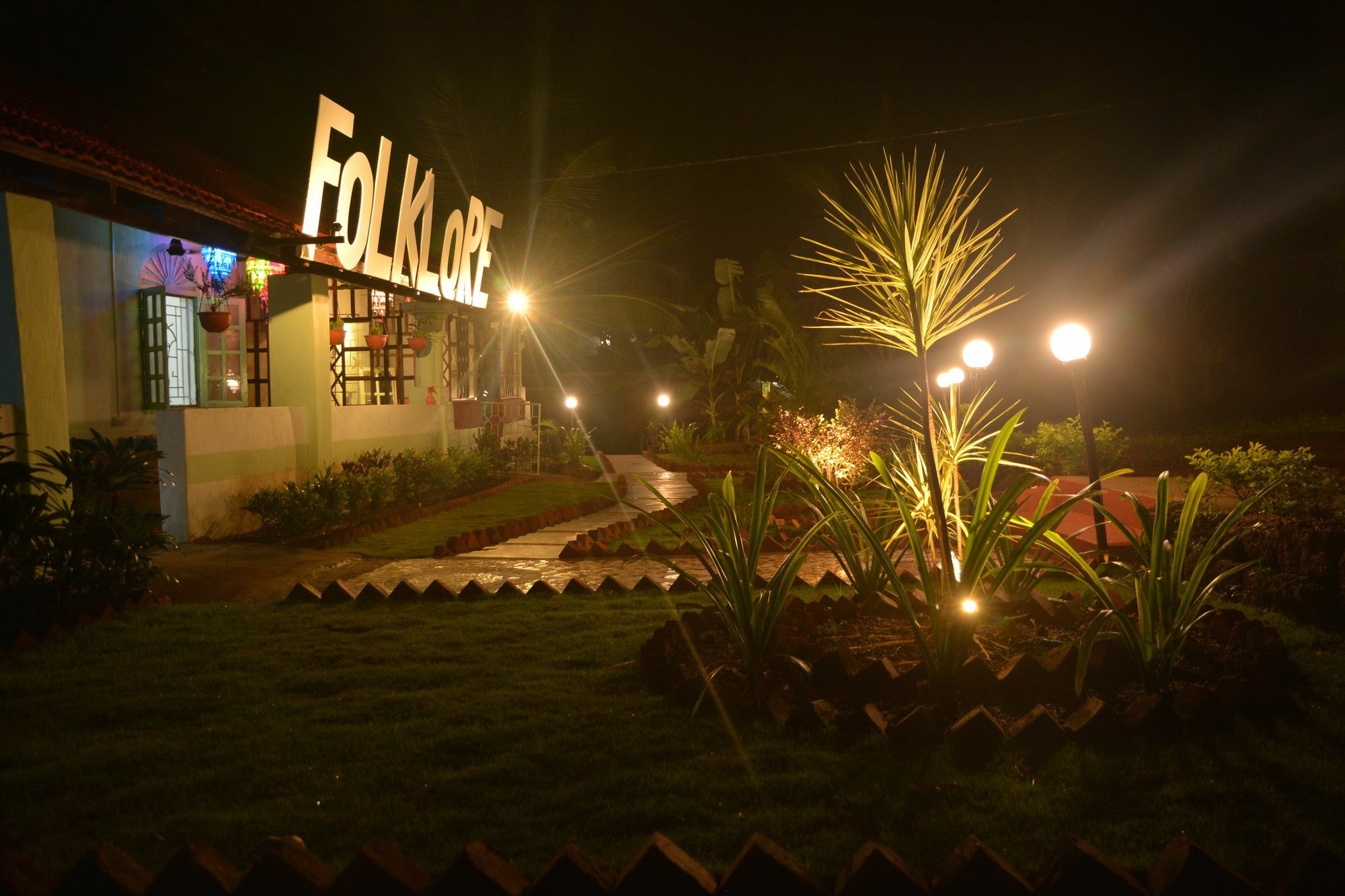 Folklore Hostel Goa Vagator Eksteriør billede
